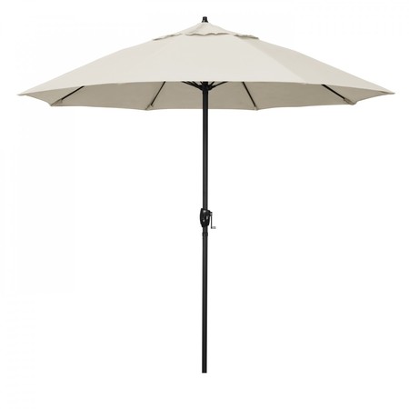 CALIFORNIA UMBRELLA 9' Bronze Aluminum Market Patio Umbrella, Pacifica Canvas 194061337738